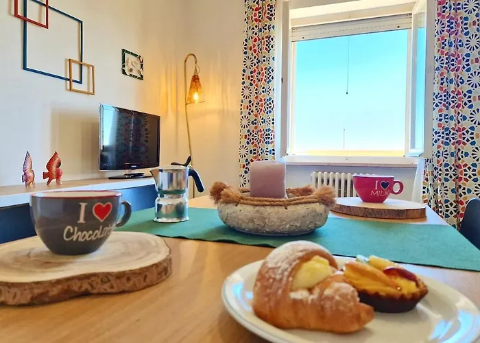 Sea Front 6 Seats Wi-fi Ac Park Apartment *