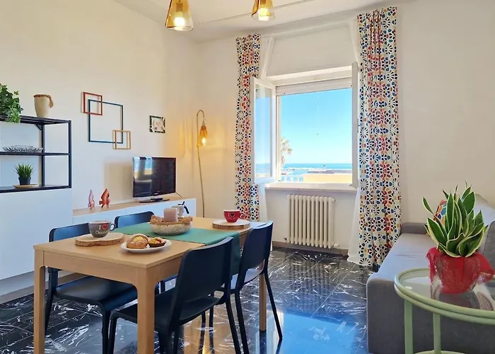 Apartment Sea Front 6 Seats Wi-fi Ac Park