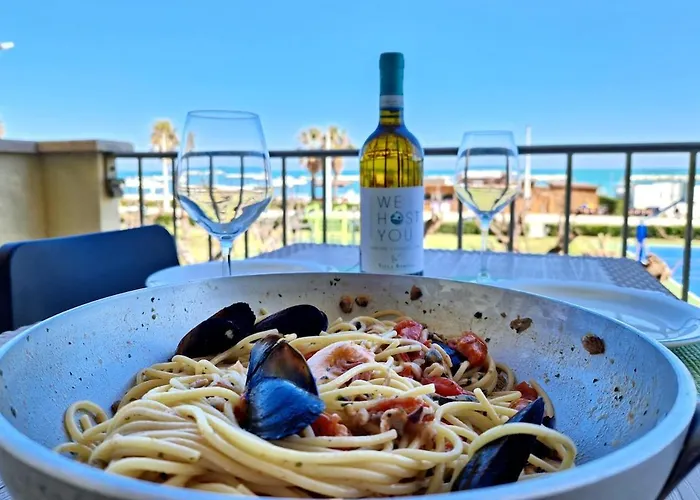 Sea Front 6 Seats Wi-fi Ac Park Apartment Porto Sant'Elpidio