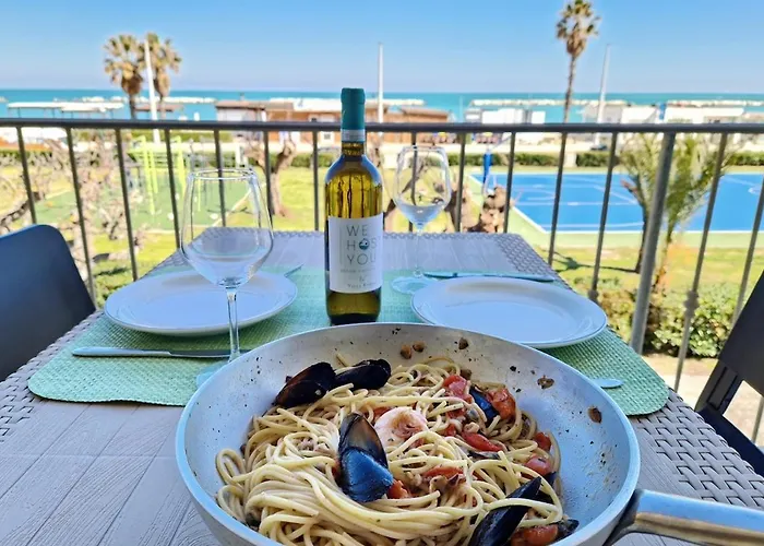 Apartment Sea Front 6 Seats Wi-fi Ac Park Porto Sant'Elpidio